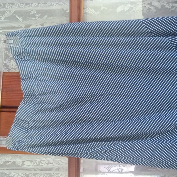 AG Adriano Goldschmied blue ombre skirt - Picture 2 of 6